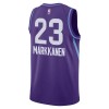 Camiseta Hombre NBA Utah Jazz Lauri Markkanen 2024-25 Nike City Edition Violeta Swingman